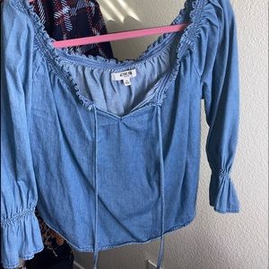 Off shoulder top